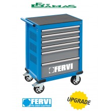 CARRELLO PORTA UTENSILI FERVI ART.C960/F6
